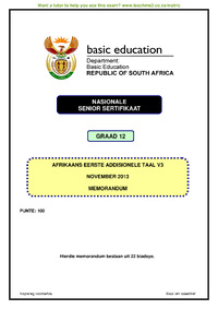 Afrikaans FAL P3 Nov 2013 Memo.pdf